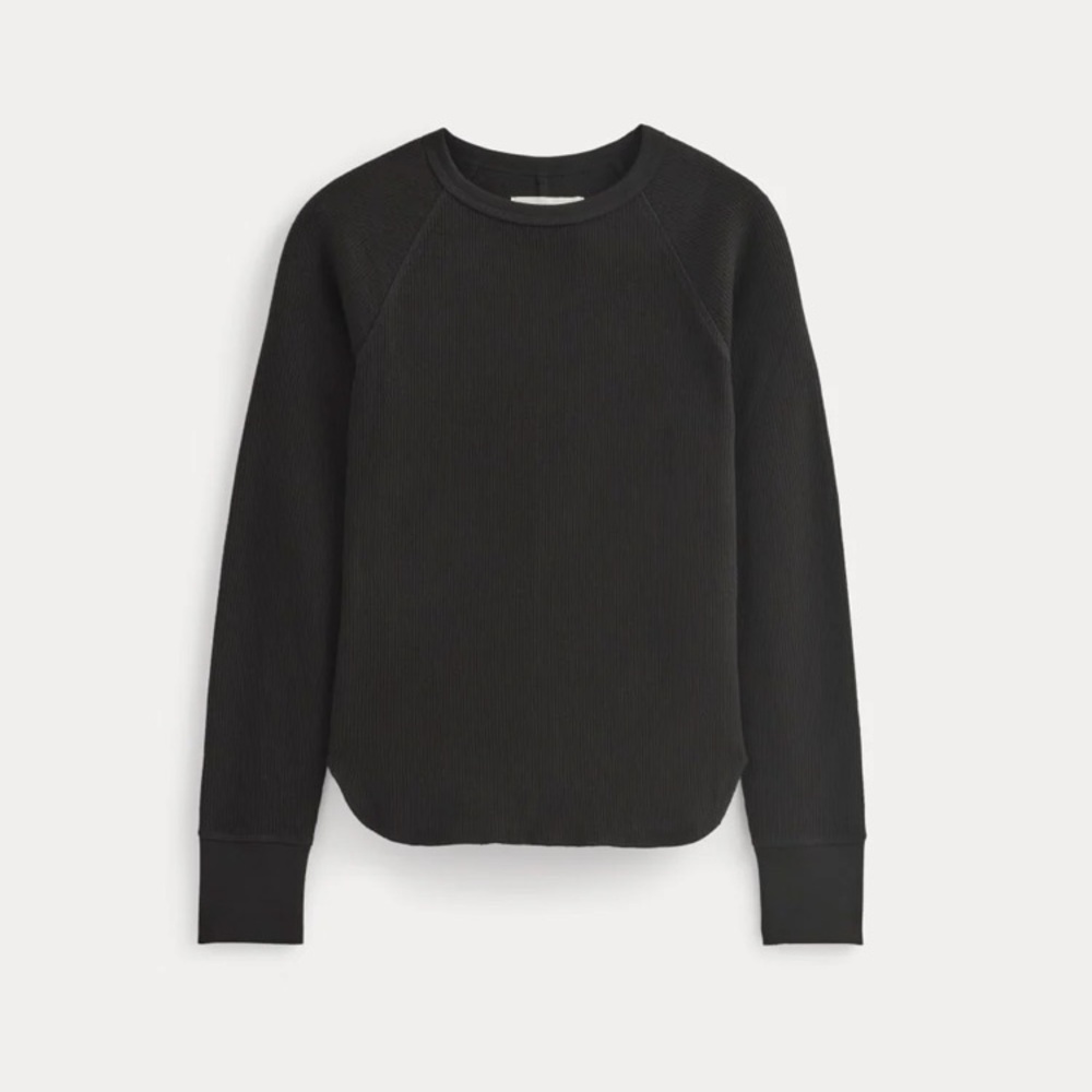 Everlane slim fit crew cozy waffle